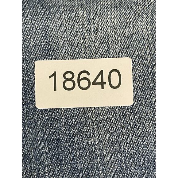 Rock Revival Jeans Womens 27 Blue Patti Boot Low Rise Cut Off Raw Hem Denim - Picture 16 of 16